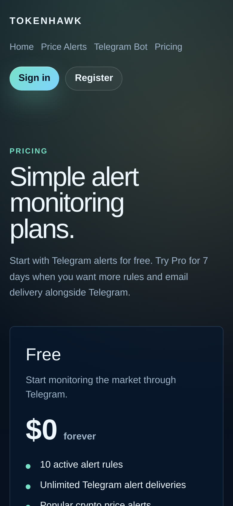 Pricing