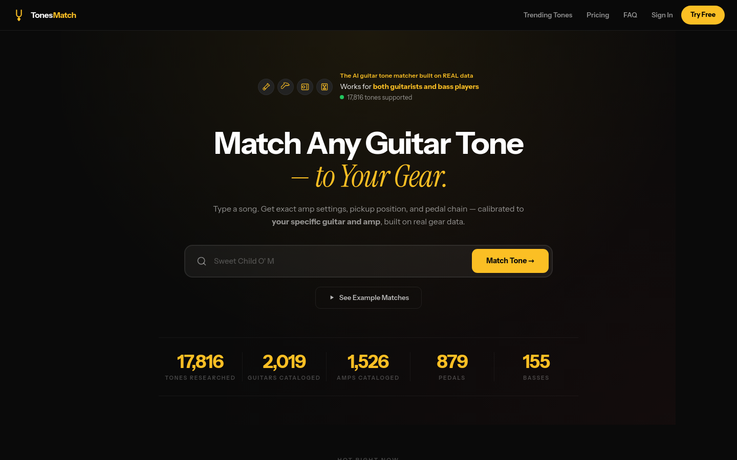 Captured Homepage / Lander
