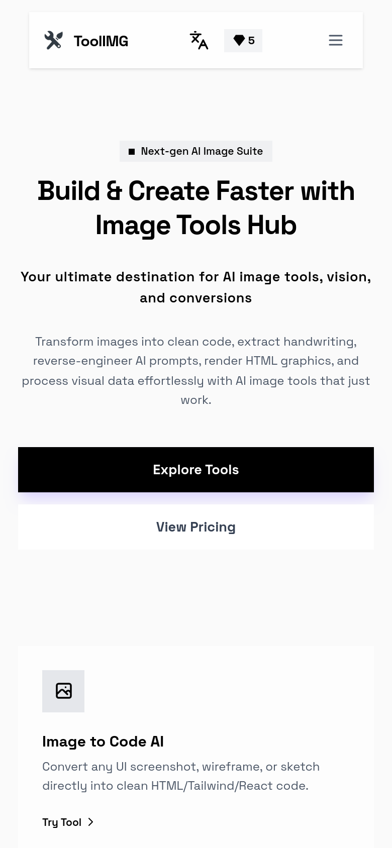 Homepage / Lander
