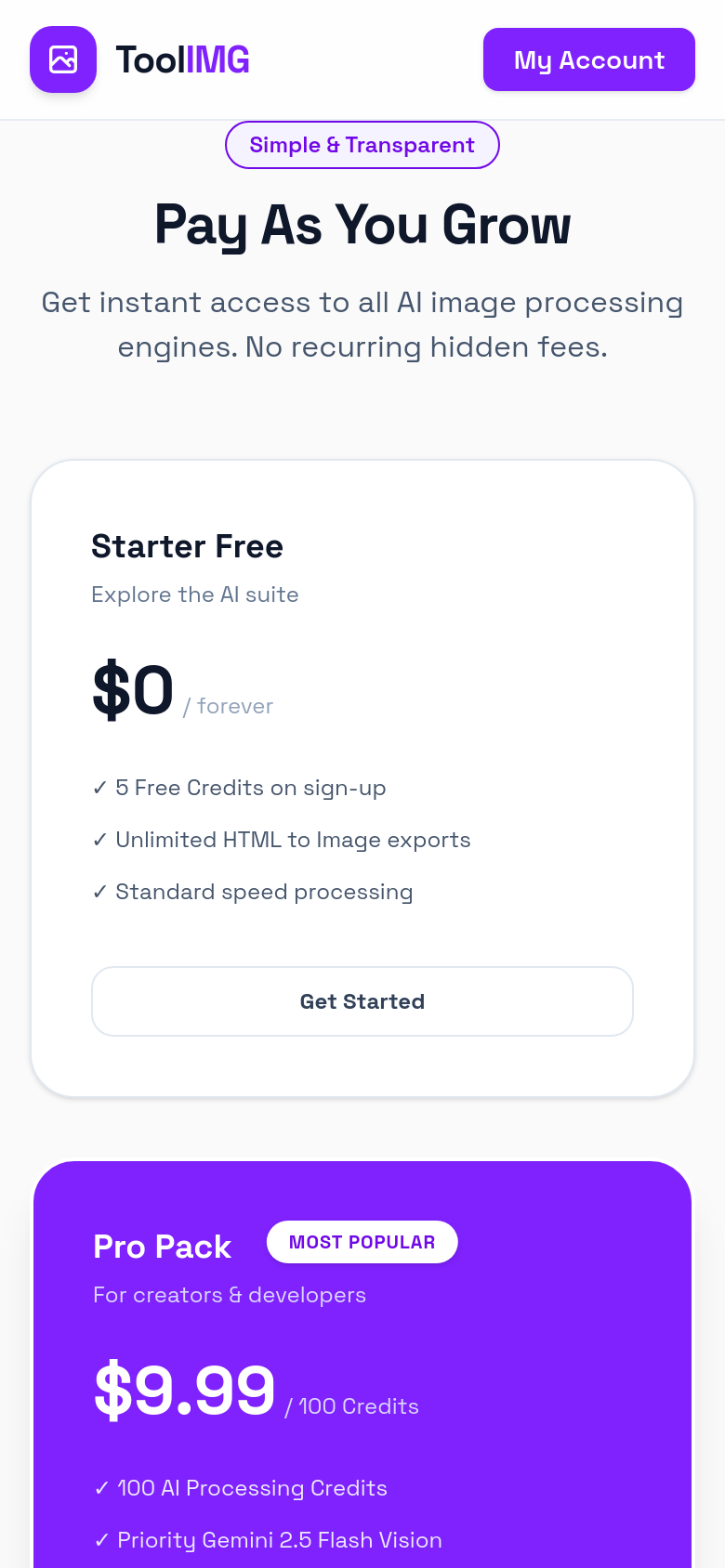 Pricing