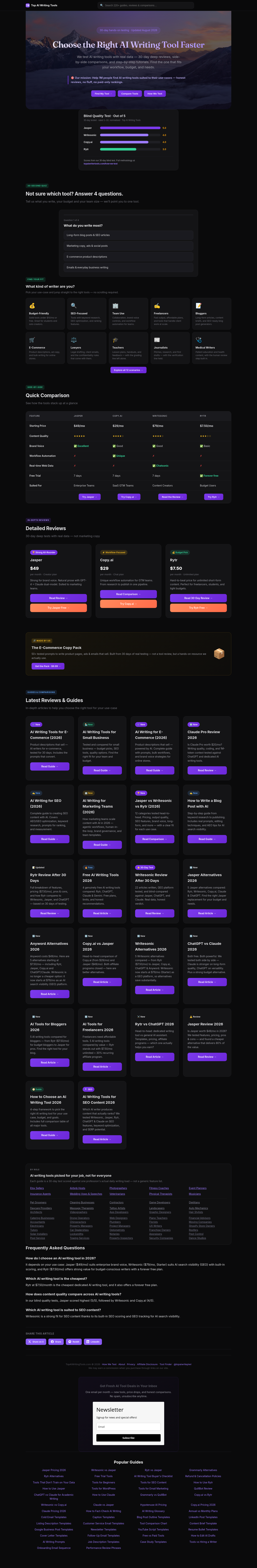 topaiwritertools.com — 