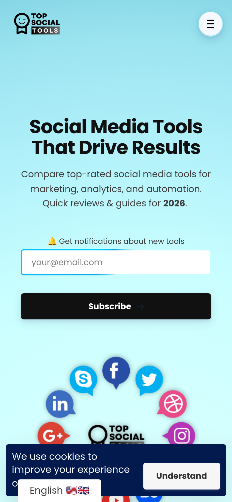 Homepage / Lander
