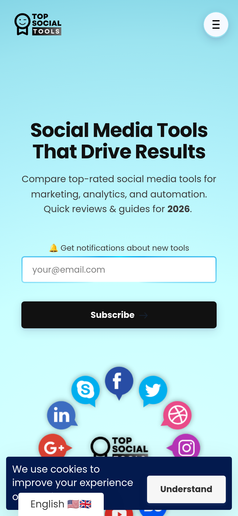 Homepage / Lander