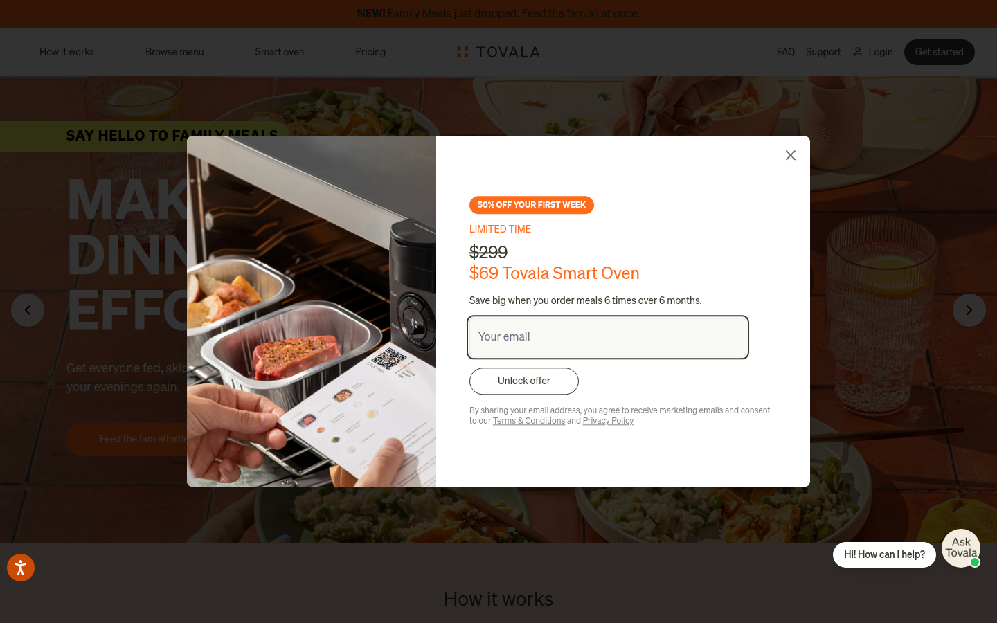 Captured Homepage / Lander