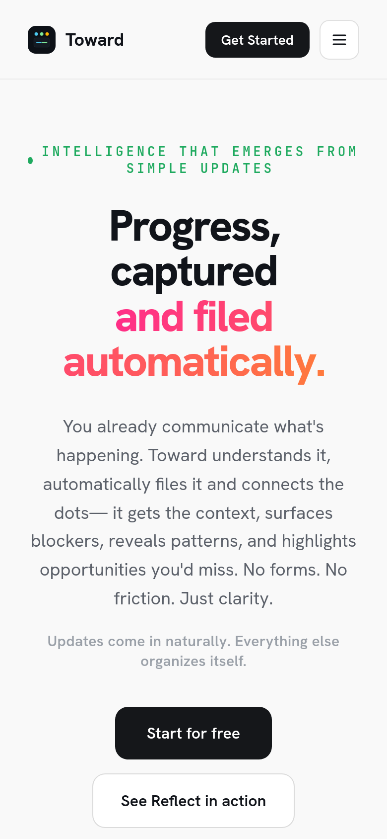 Homepage / Lander