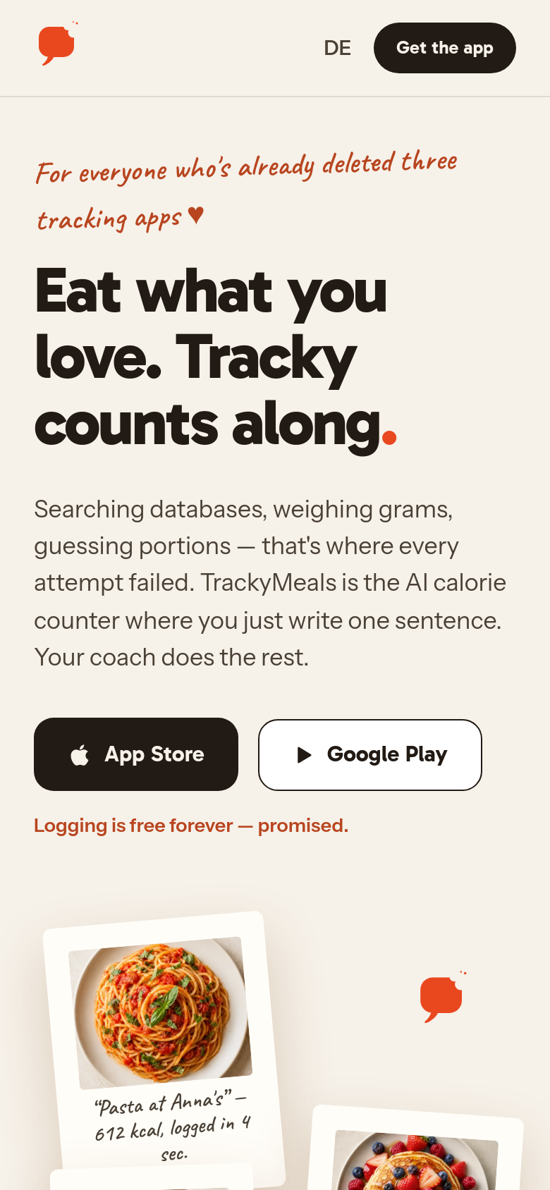 Homepage / Lander