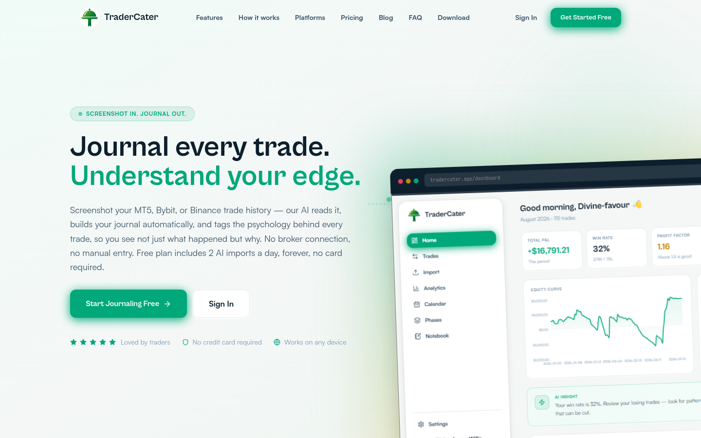 Captured Homepage / Lander