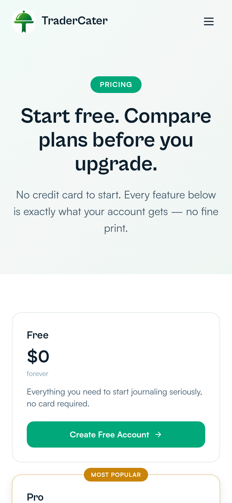Pricing