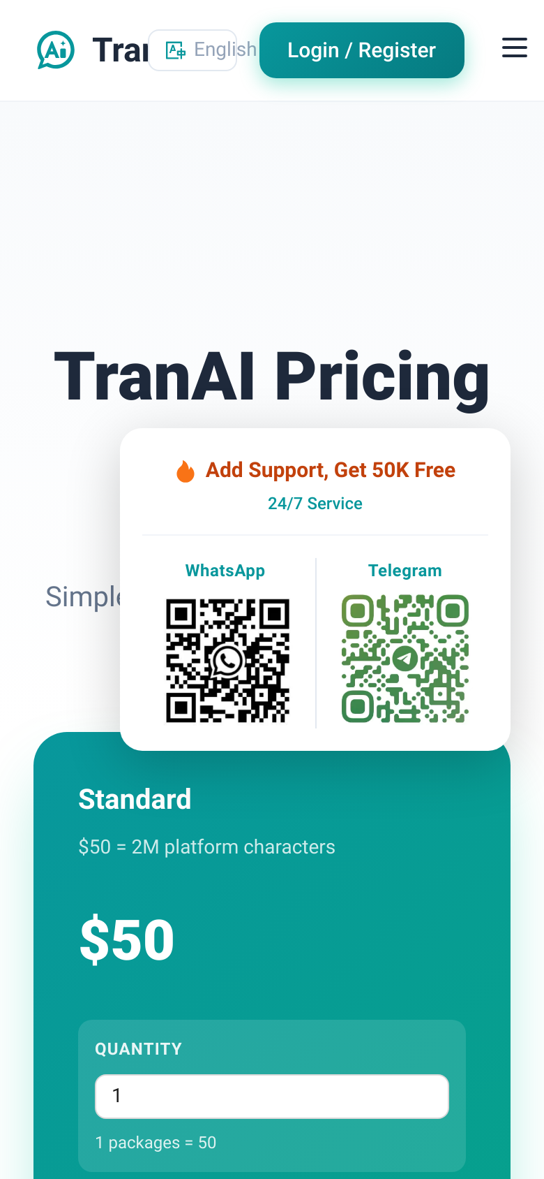 Pricing