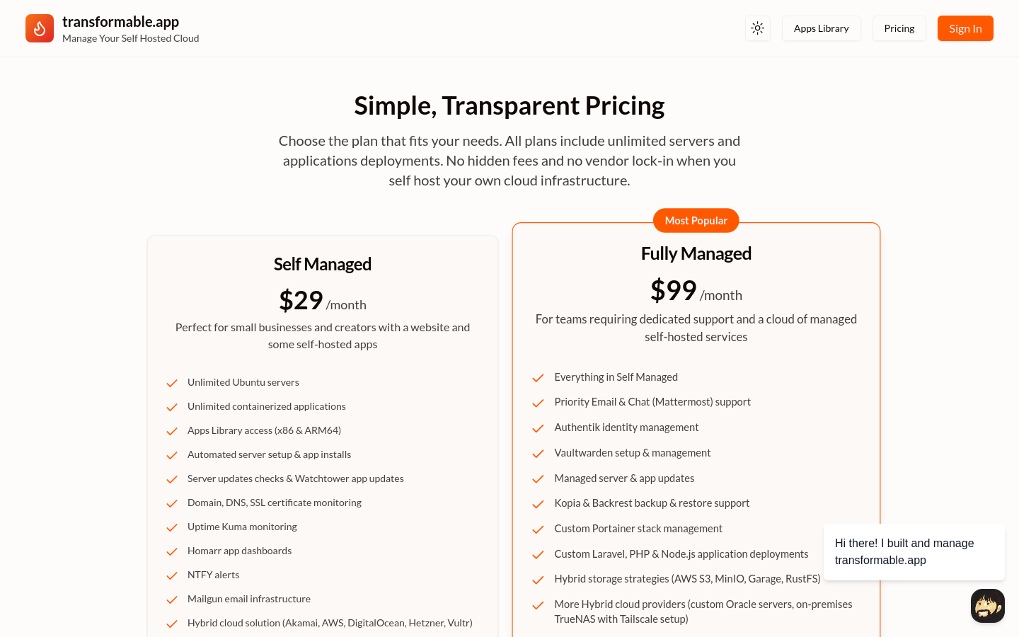 Pricing