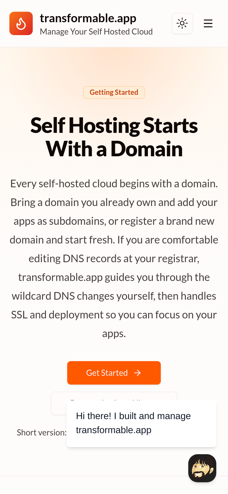 Start With A Domain