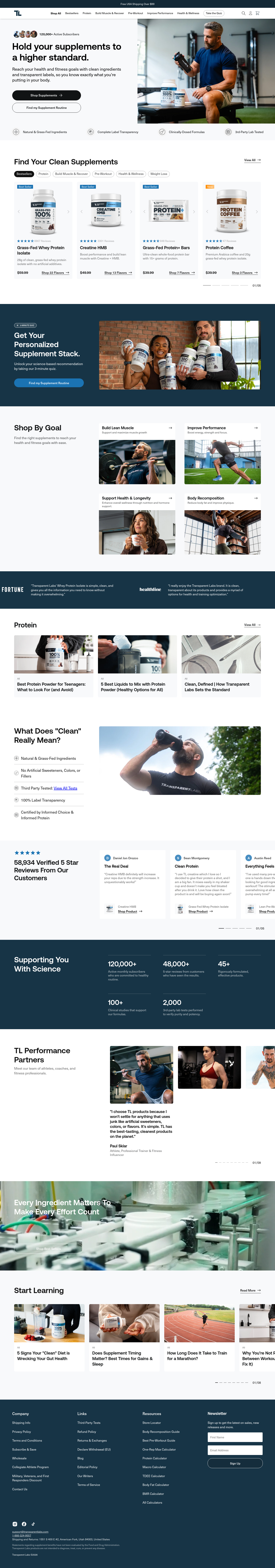 transparentlabs.com — The Trust-and-Ask