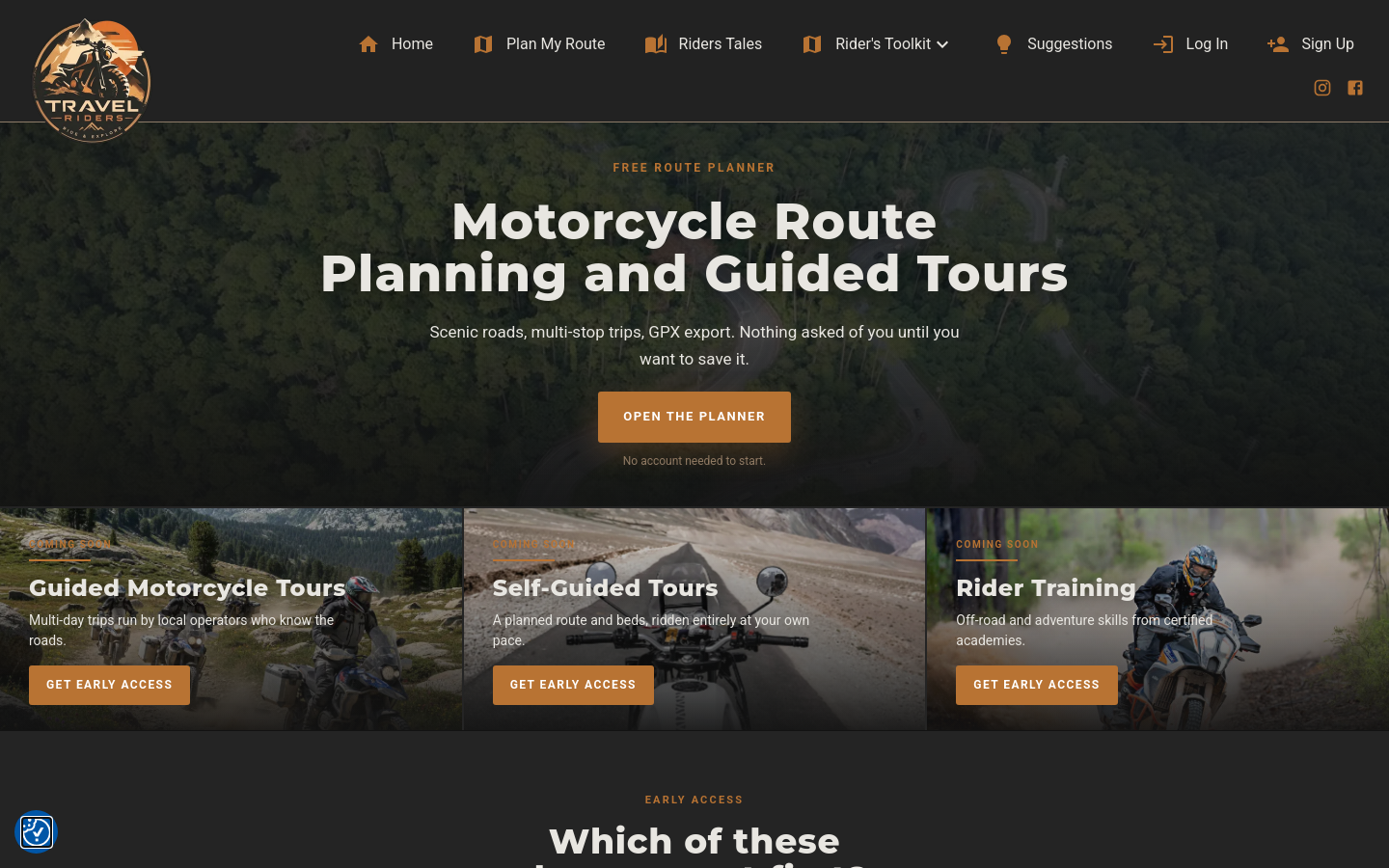 Captured Homepage / Lander