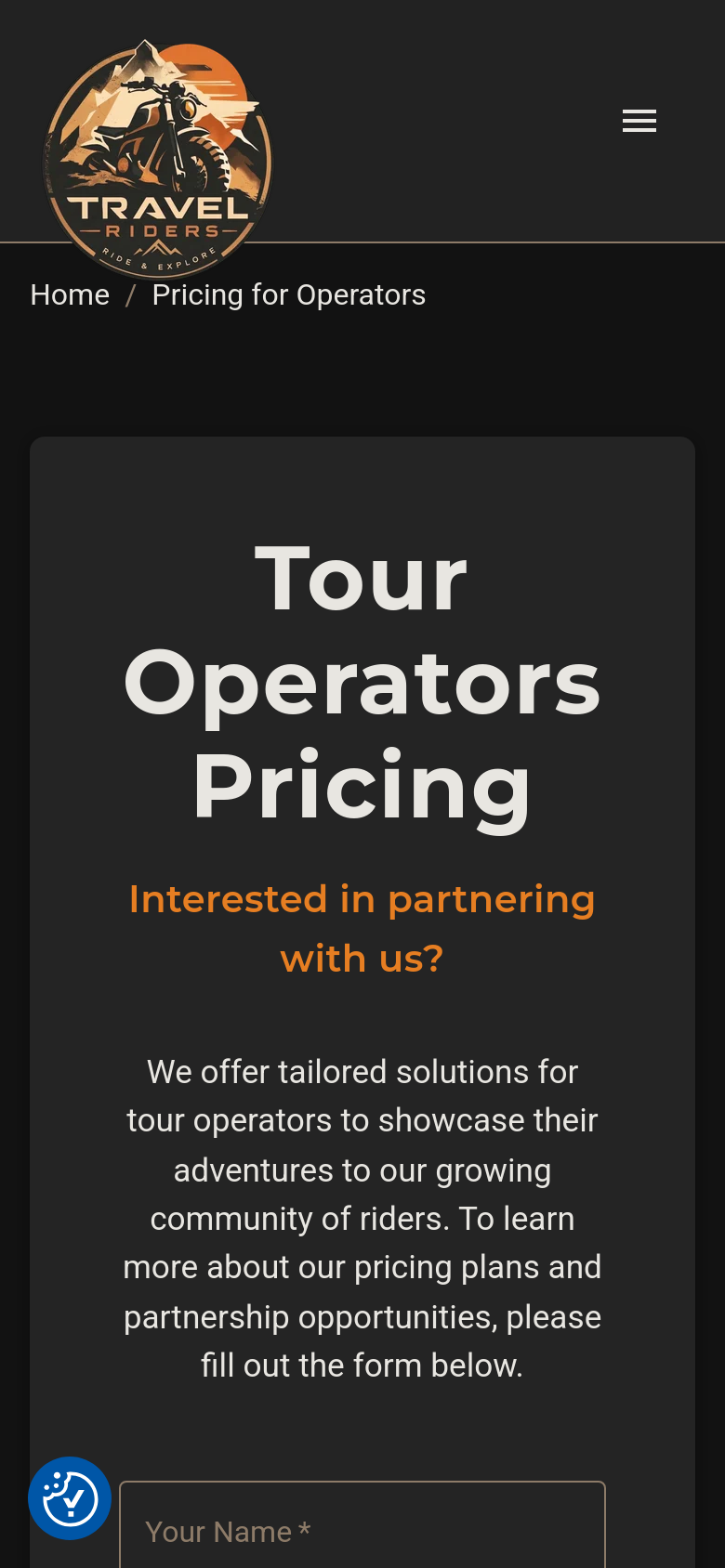 Pricing Operators