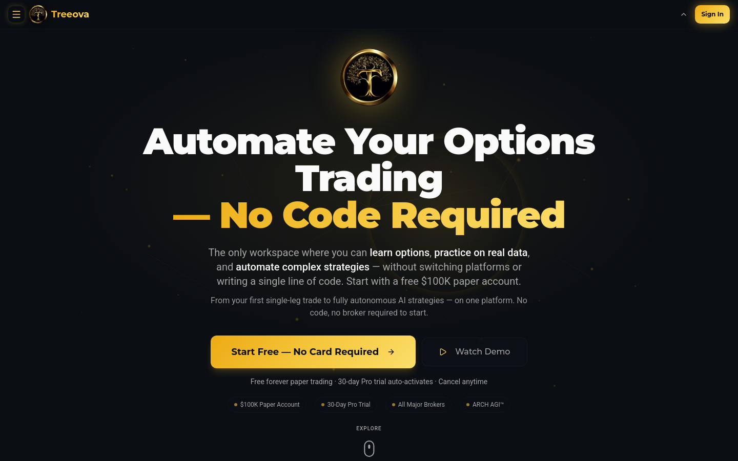 Captured Homepage / Lander