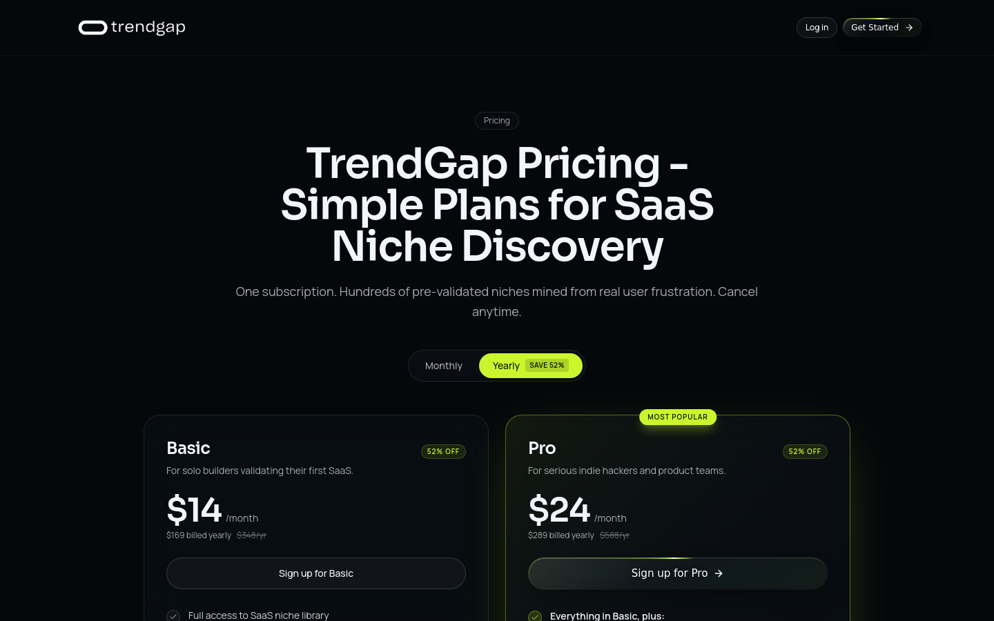 Pricing