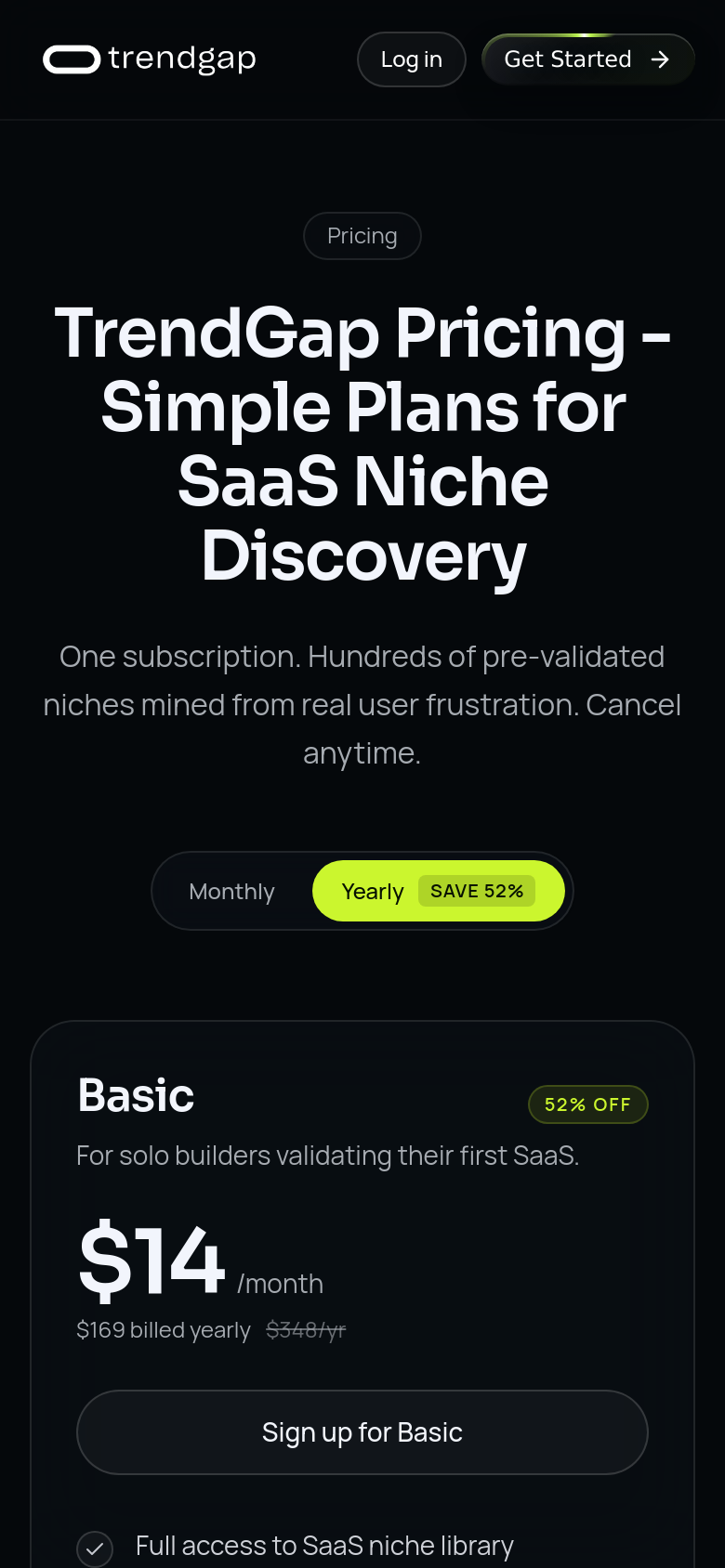 Pricing