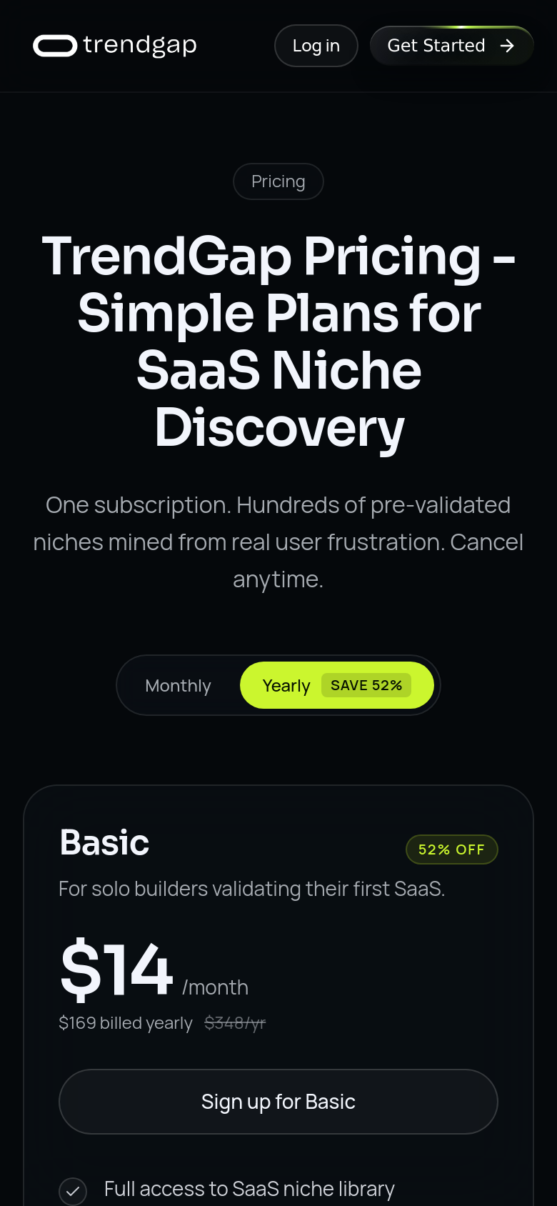 Pricing