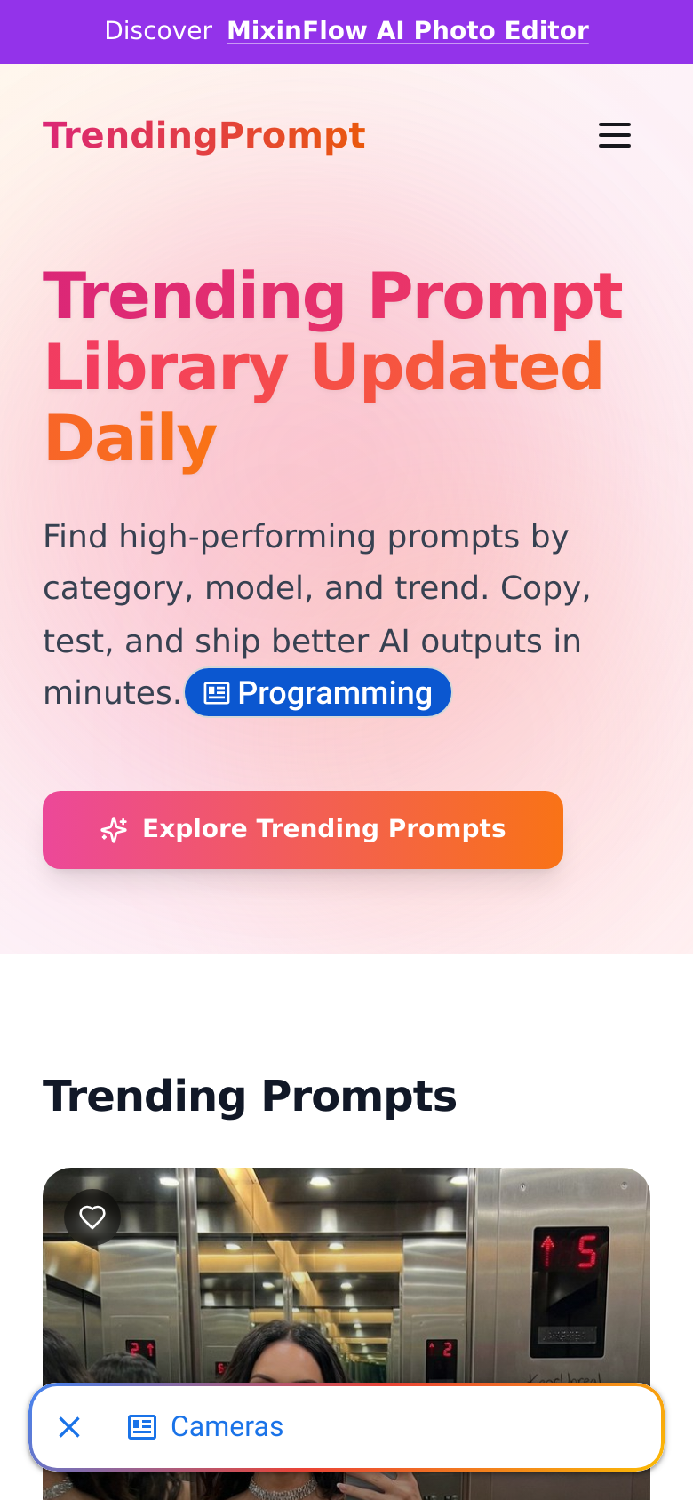 Homepage / Lander