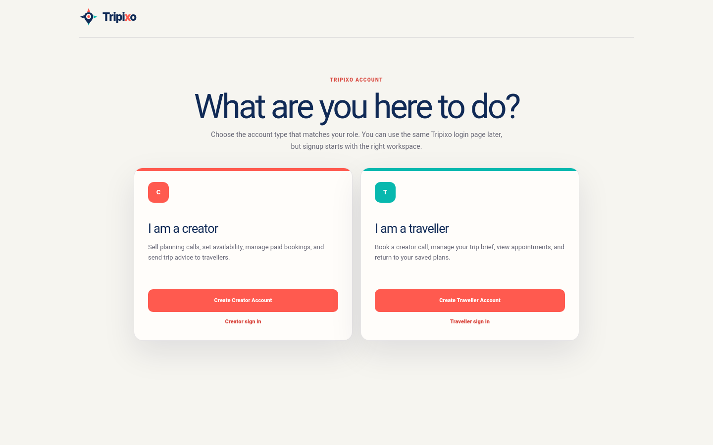 Signup