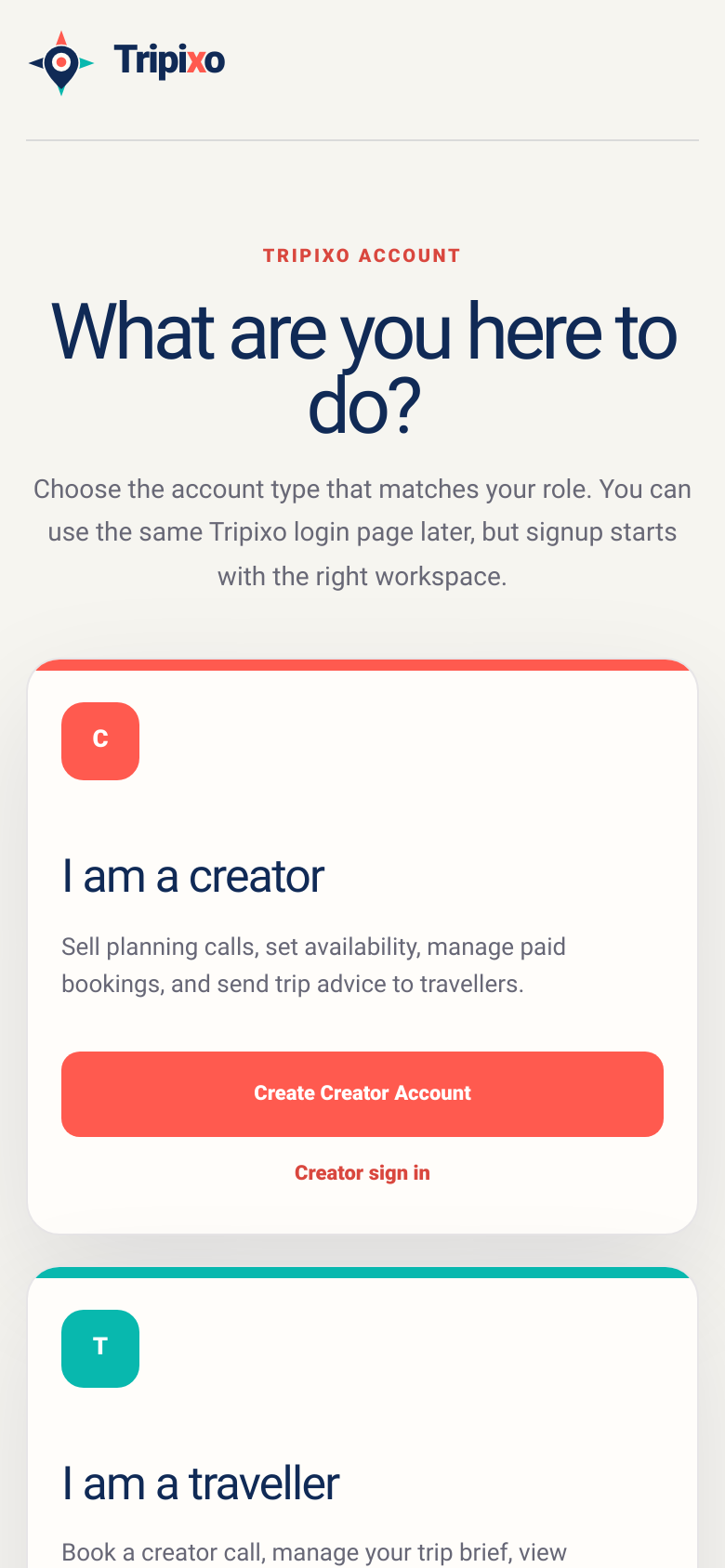 Signup