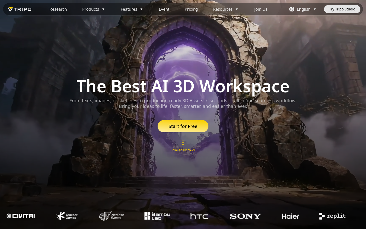 Captured Homepage / Lander
