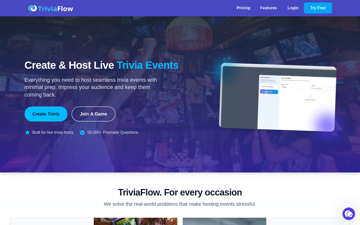 Captured Homepage / Lander