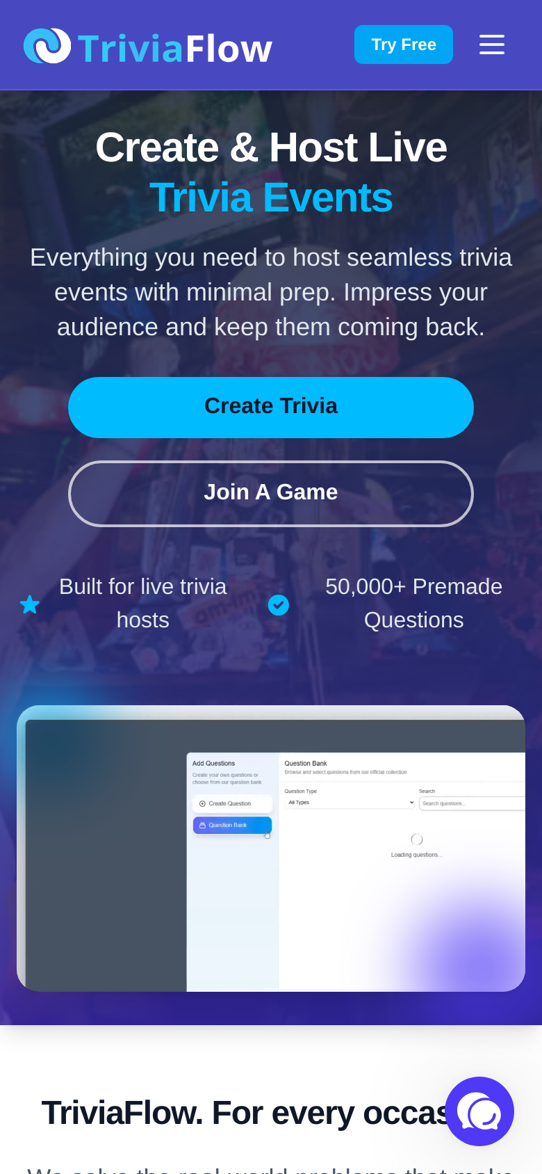 Homepage / Lander
