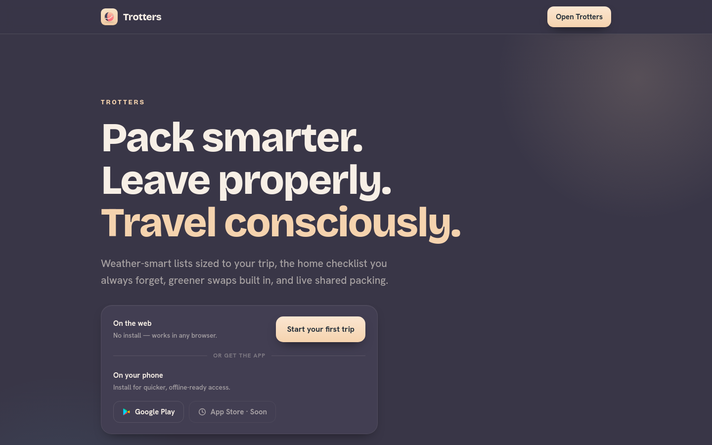 Captured Homepage / Lander