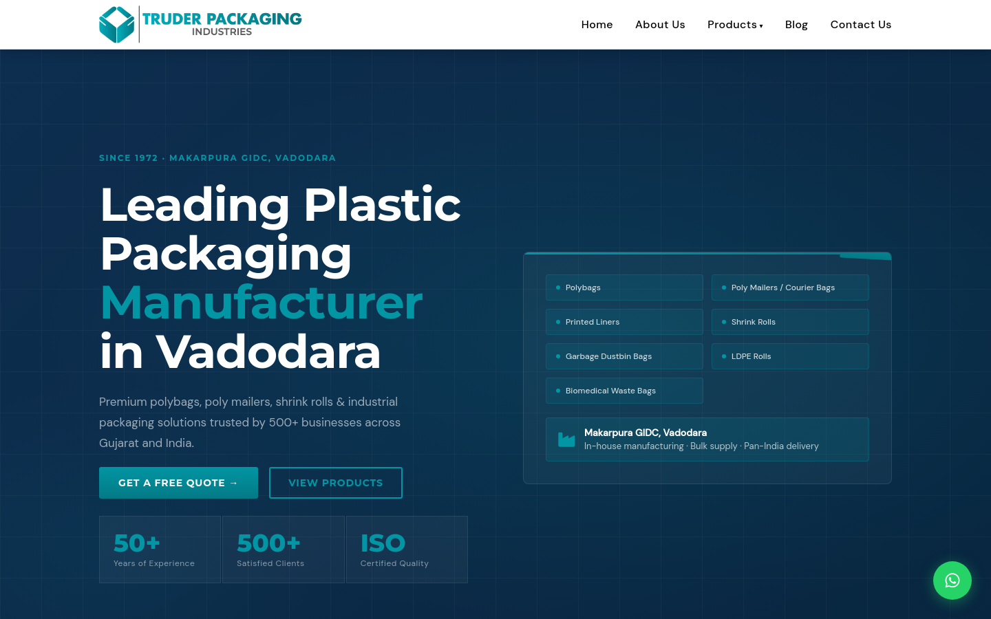 Captured Homepage / Lander