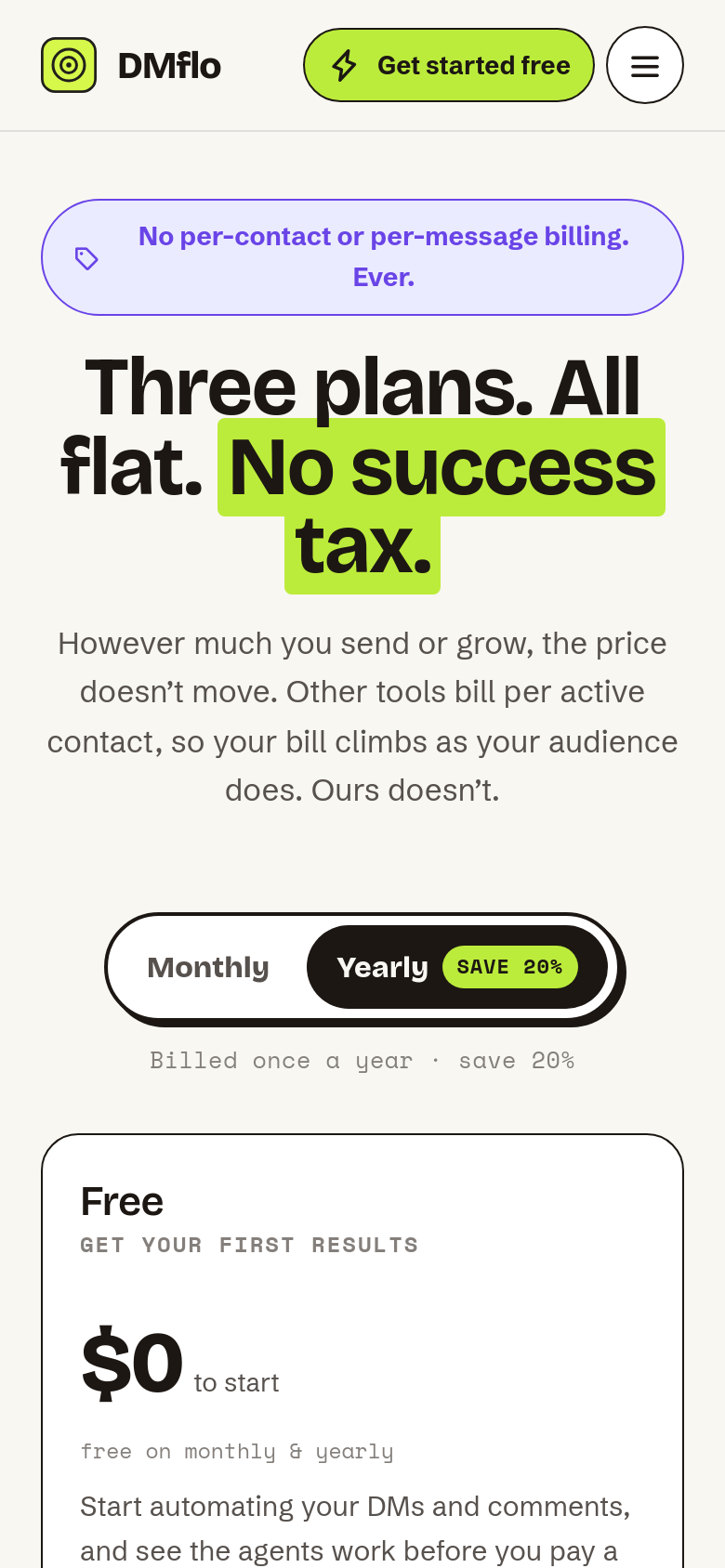 Pricing Us.Html
