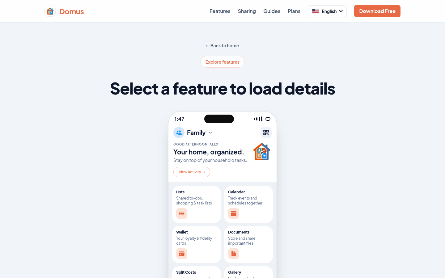Features