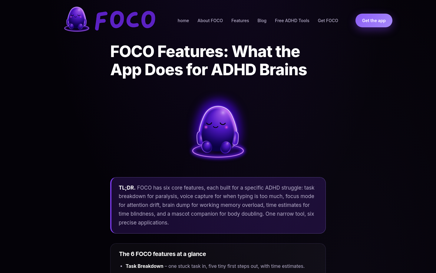 Features