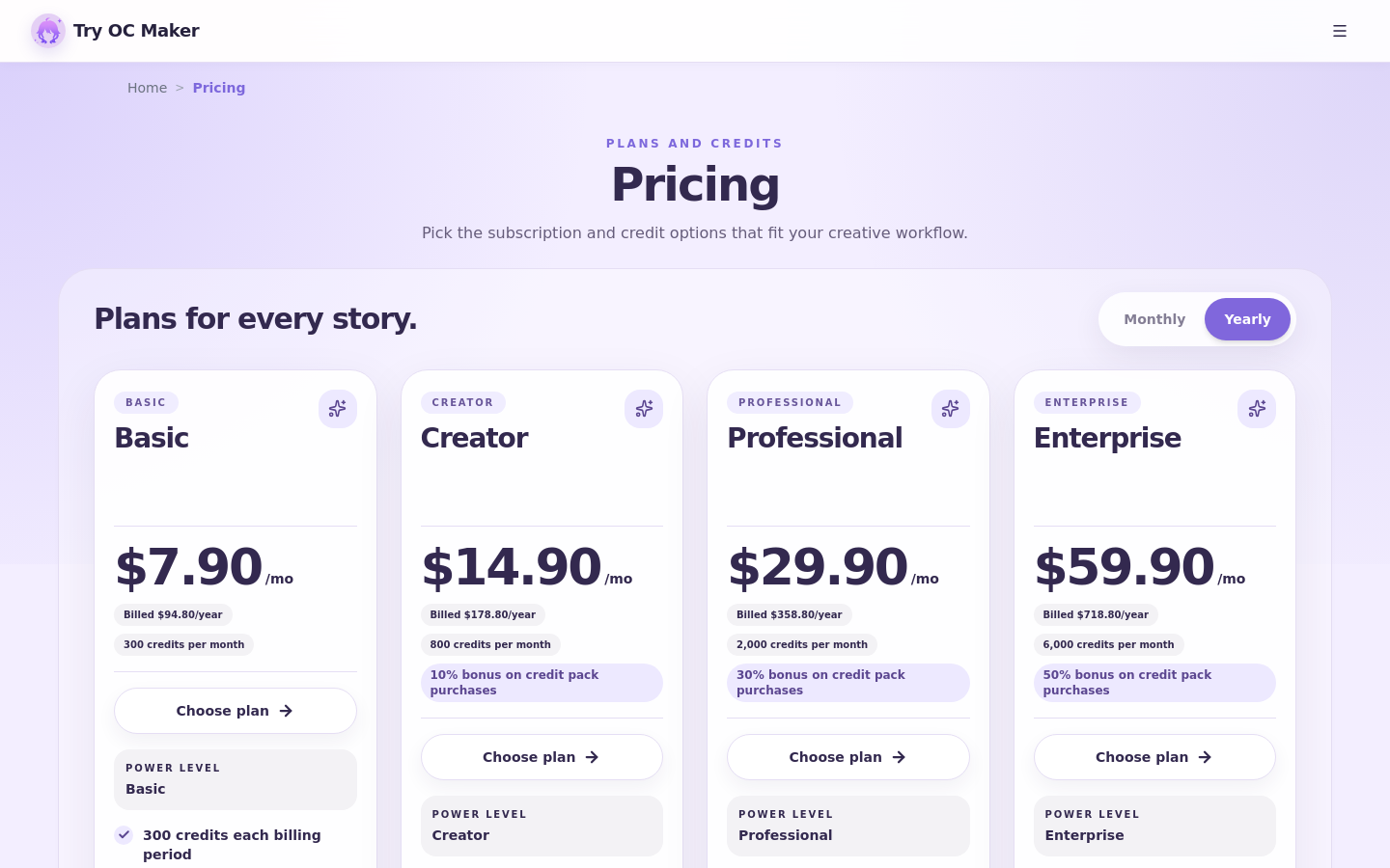 Pricing