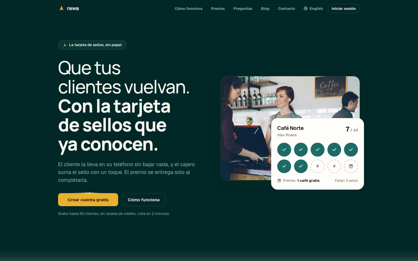 Captured Homepage / Lander