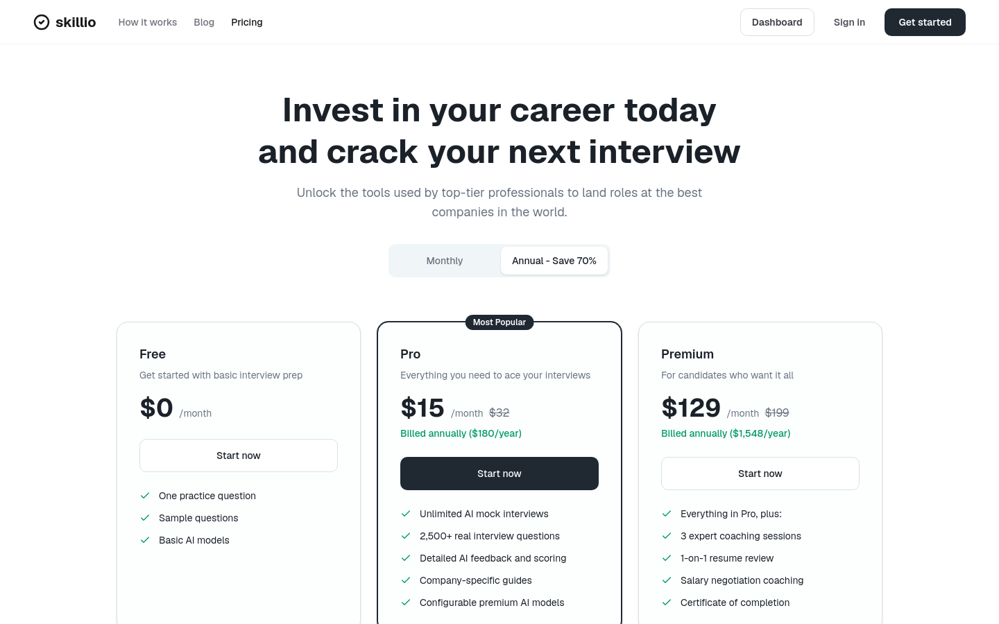 Pricing
