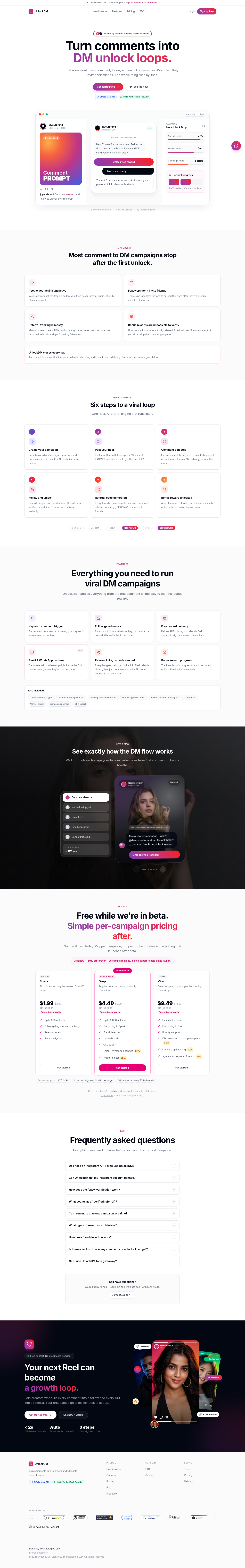 tryunlockdm.com section