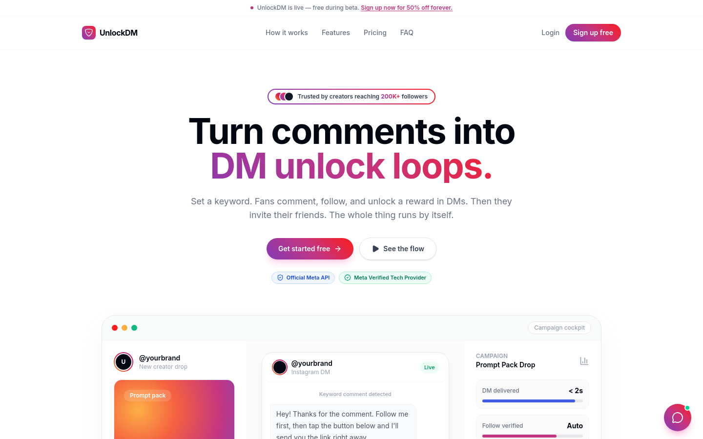 tryunlockdm.com section