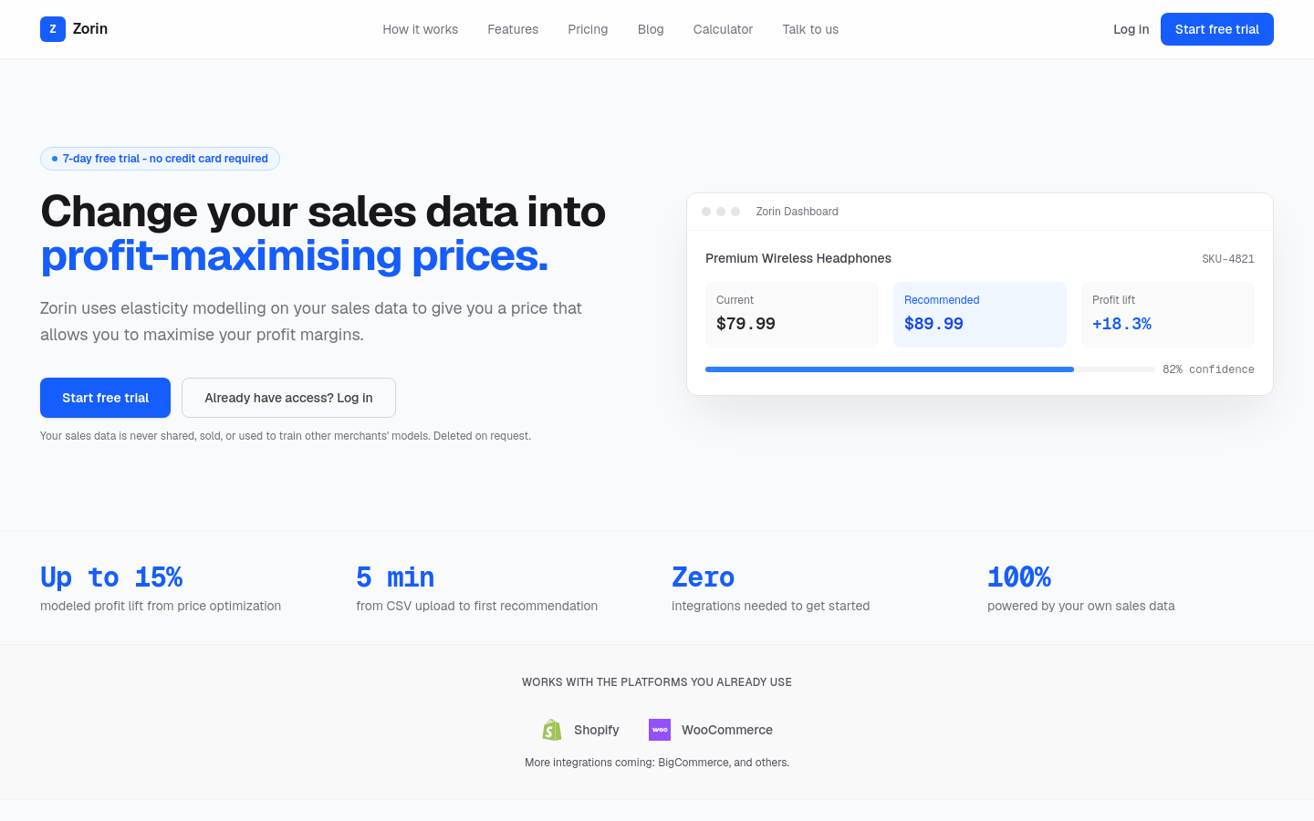Captured Homepage / Lander