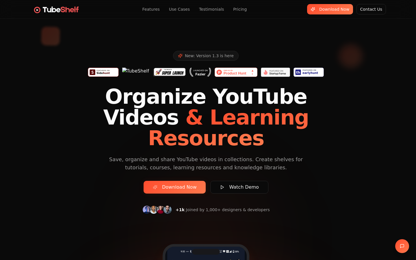Captured Homepage / Lander