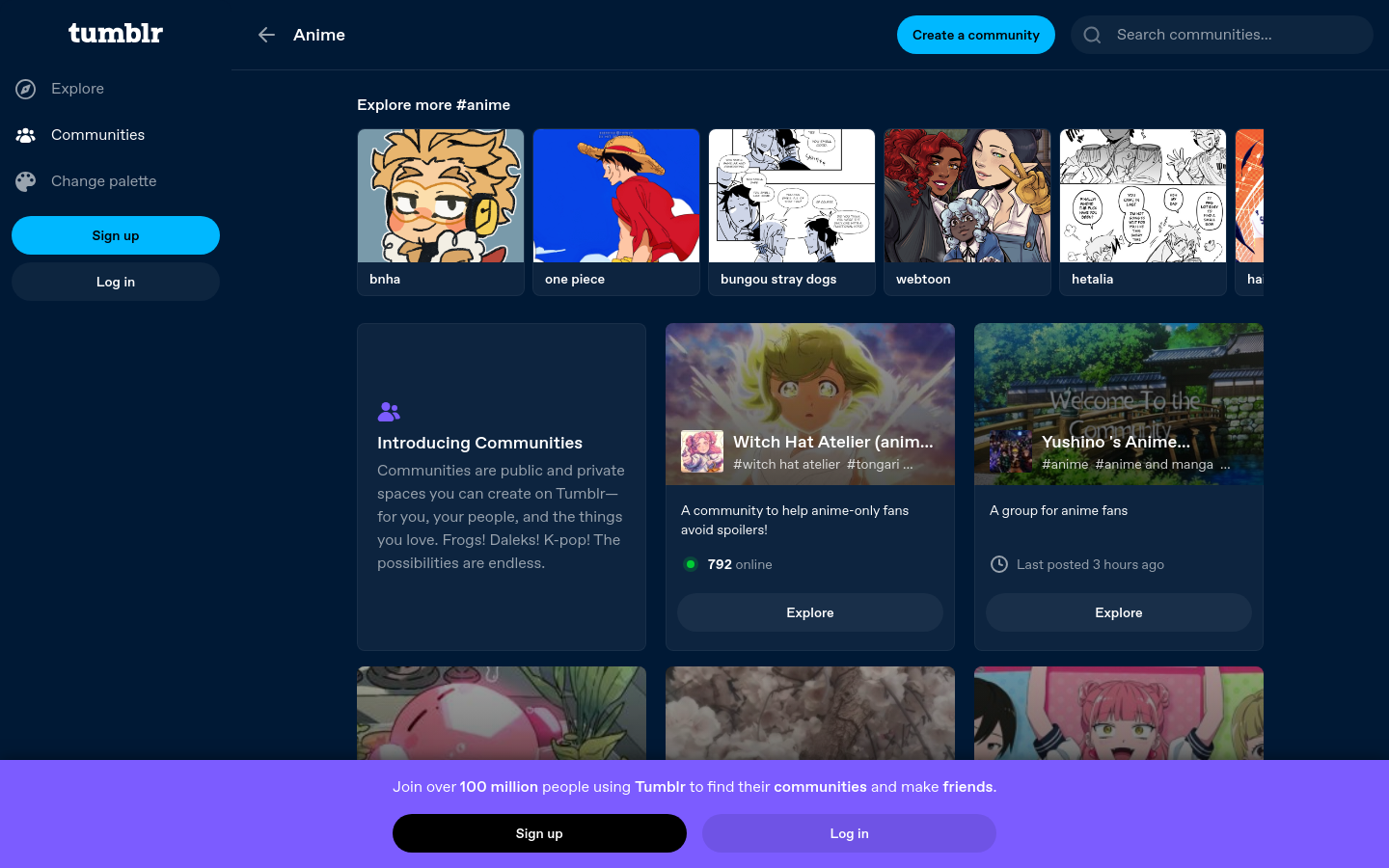 Communities