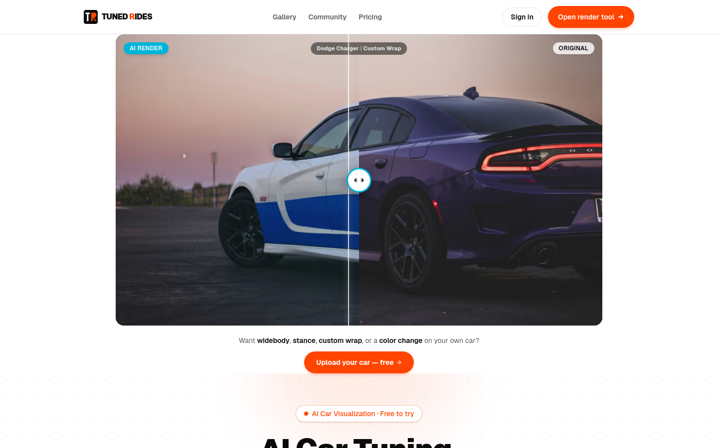 Captured Homepage / Lander