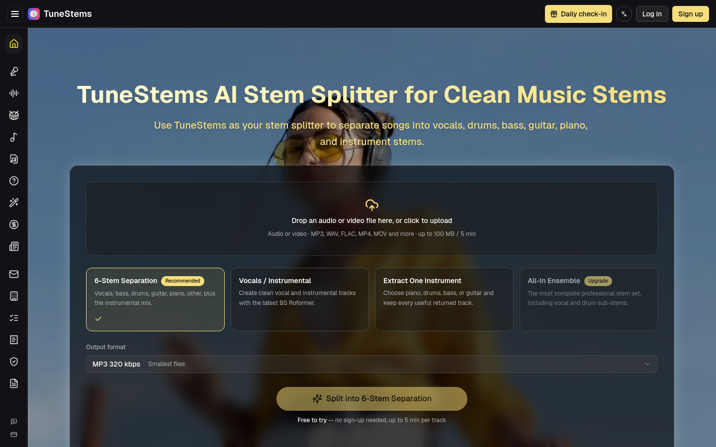 Captured Homepage / Lander