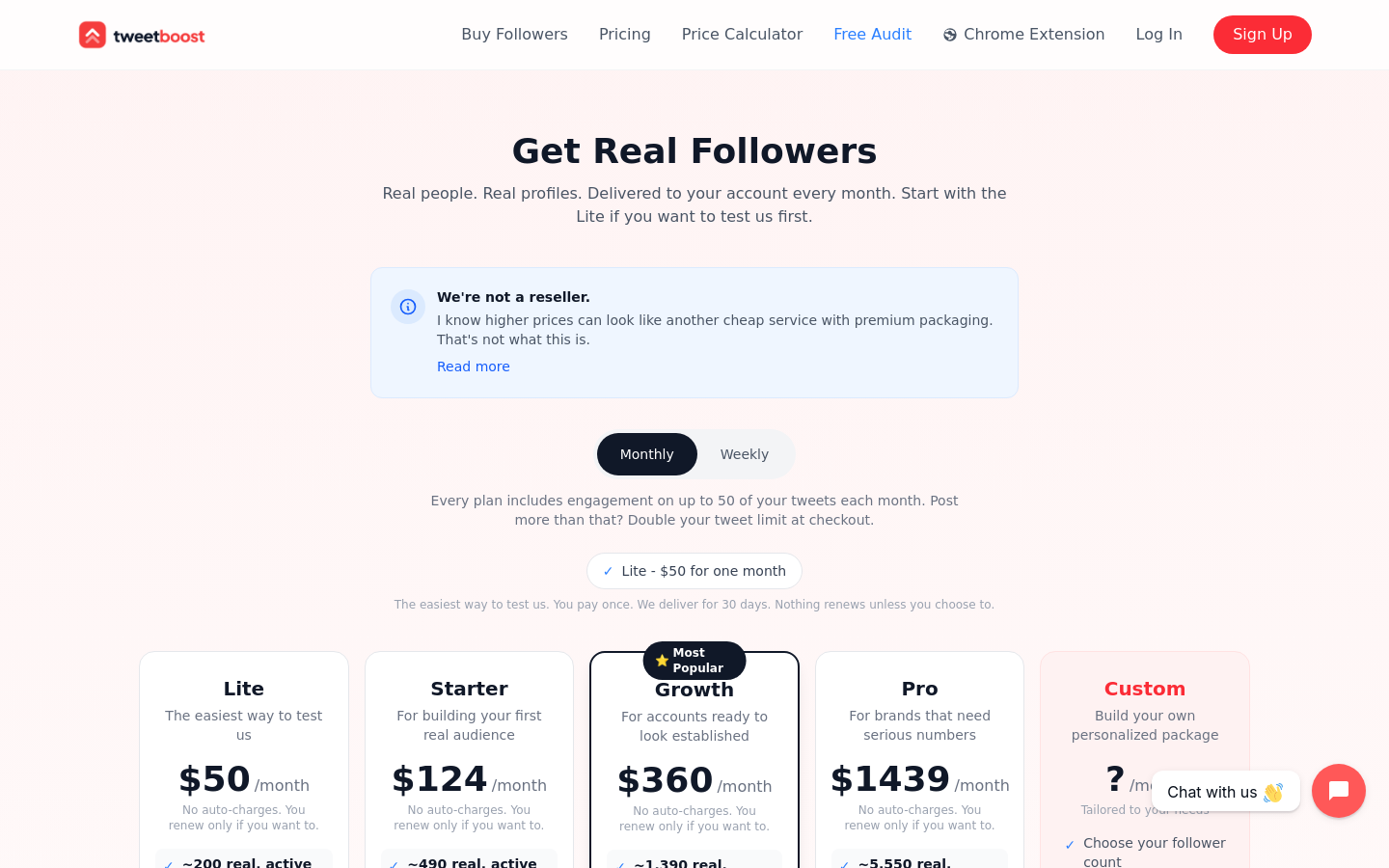 Pricing