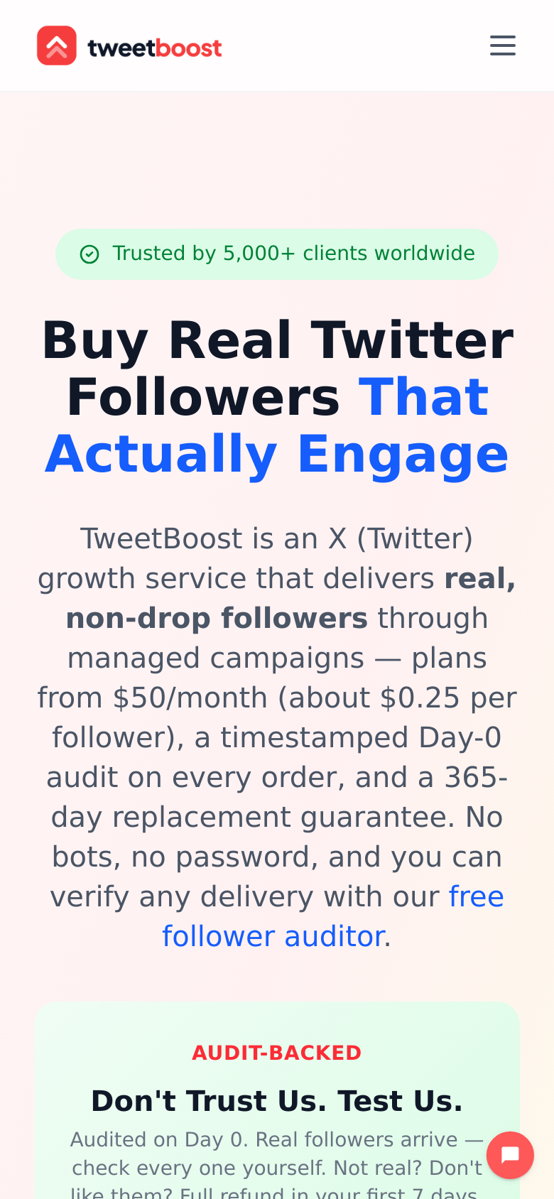 Buy Twitter Followers
