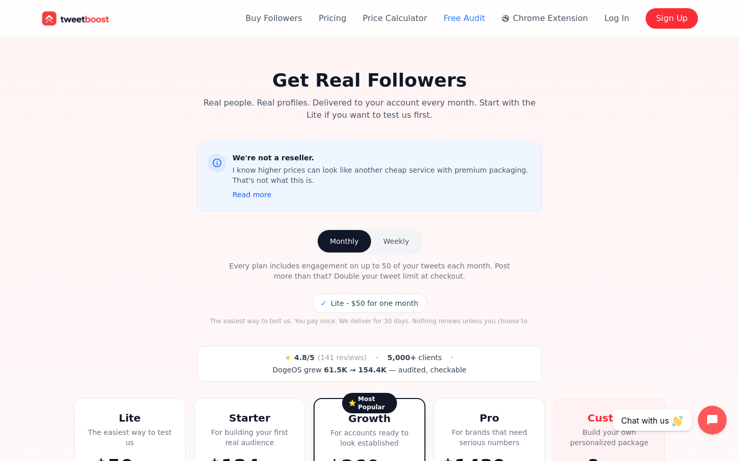 Pricing