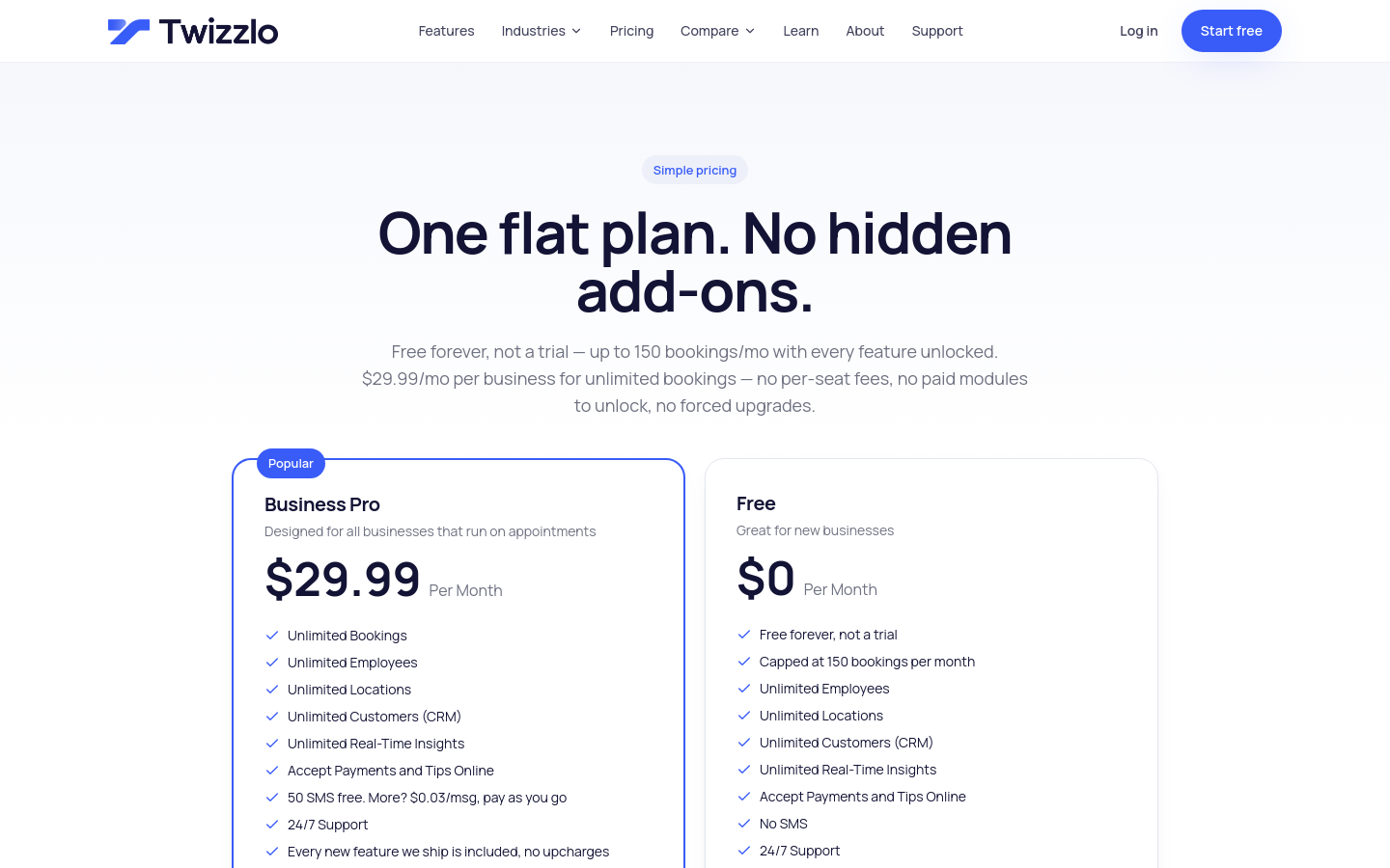 Pricing