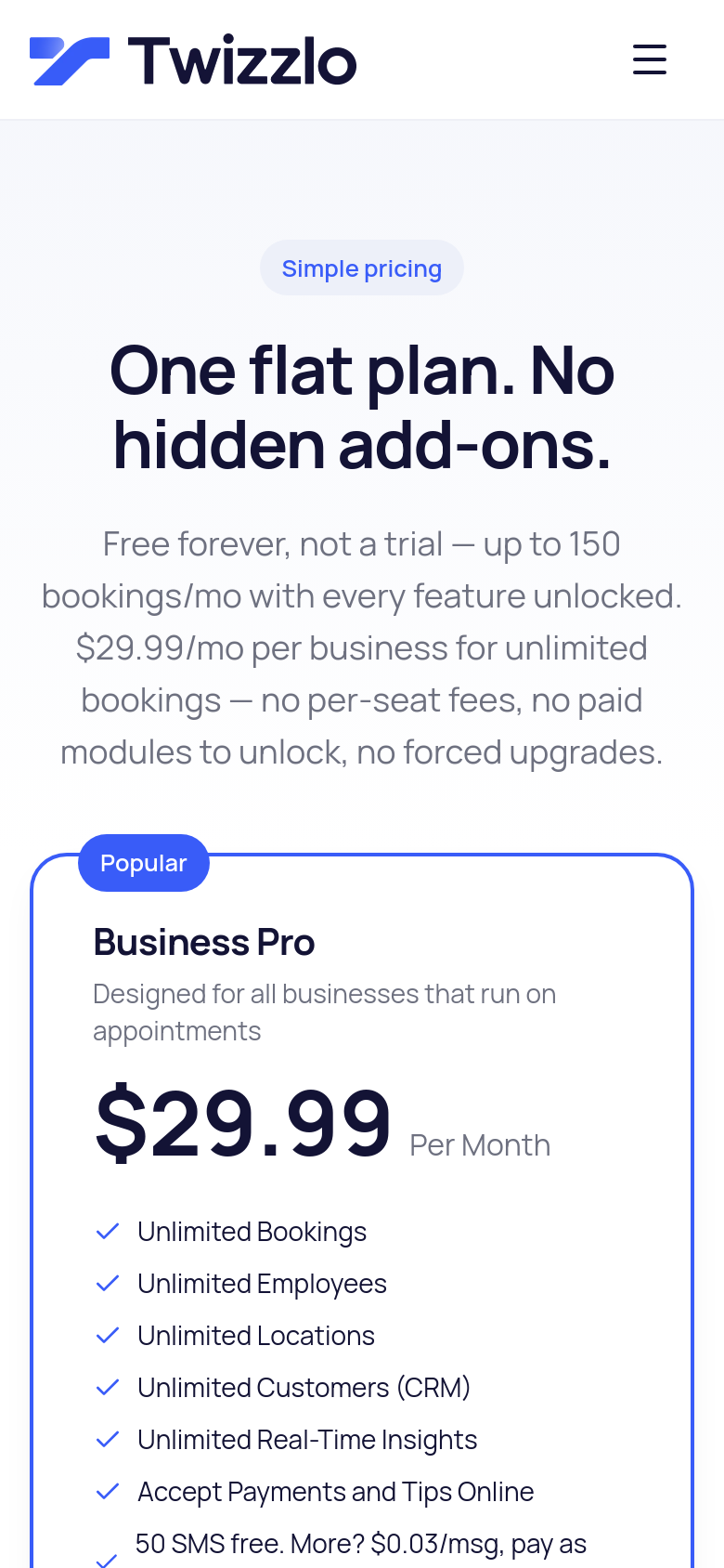 Pricing