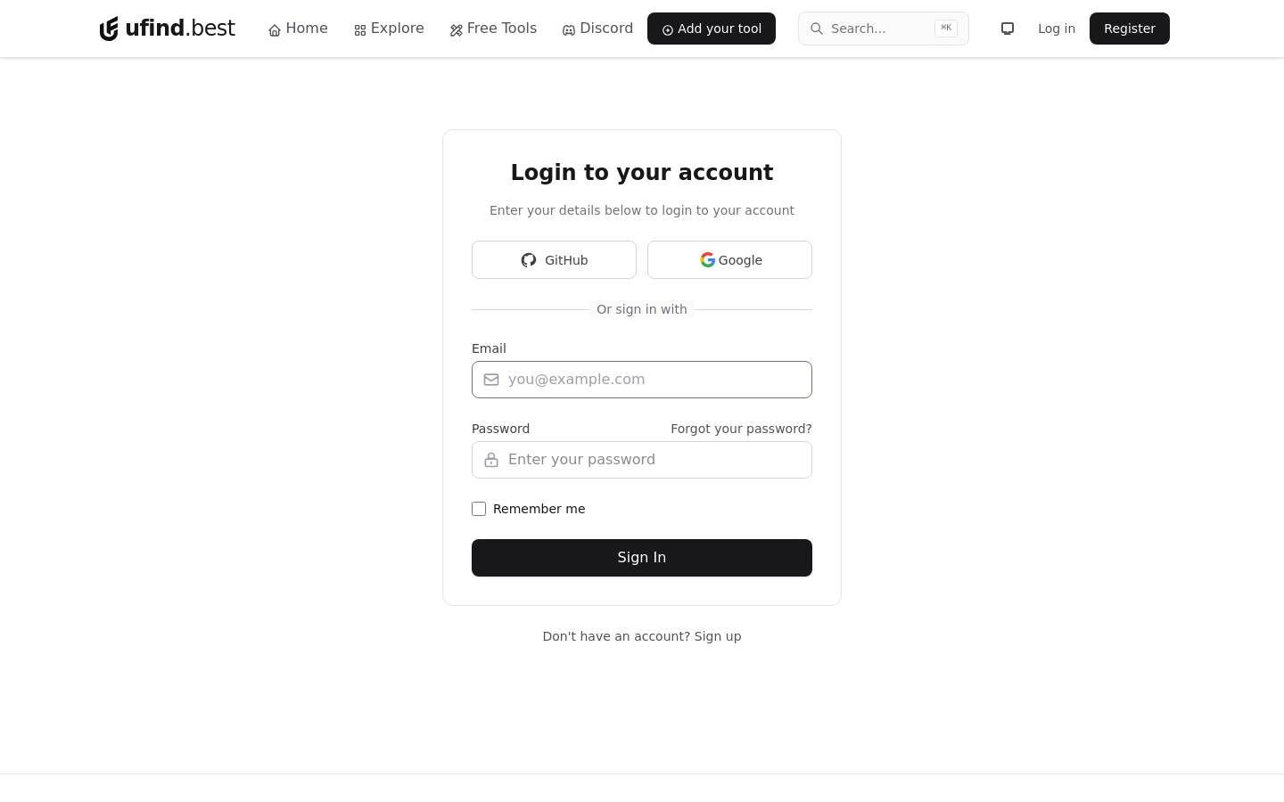 Login