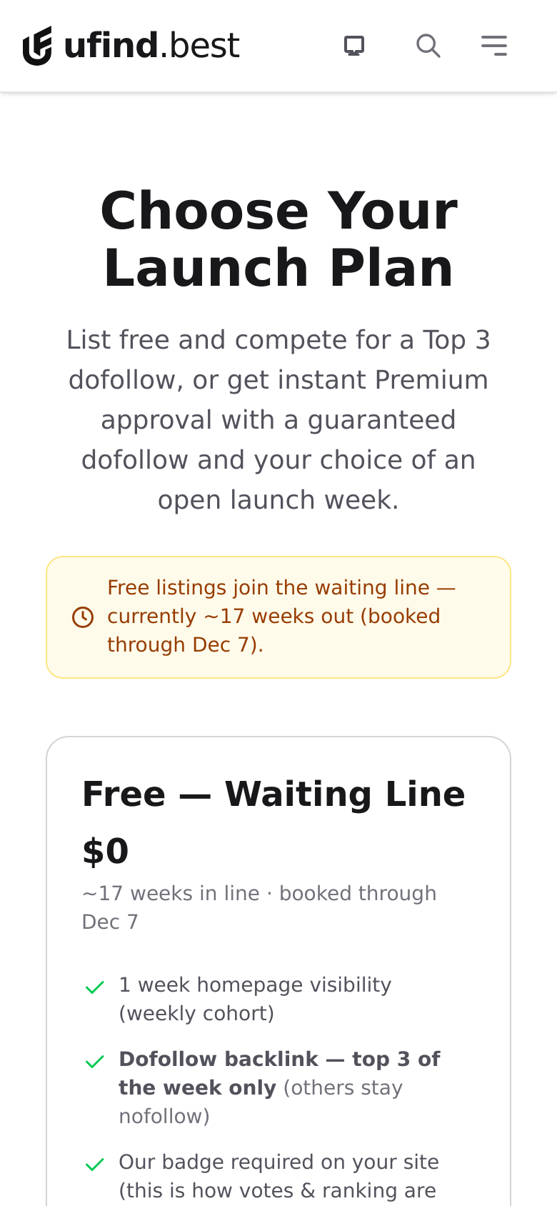 Pricing